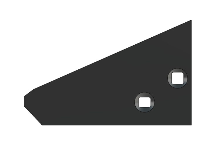 HTU-Anlagekeil XLD 35060 - Rechts